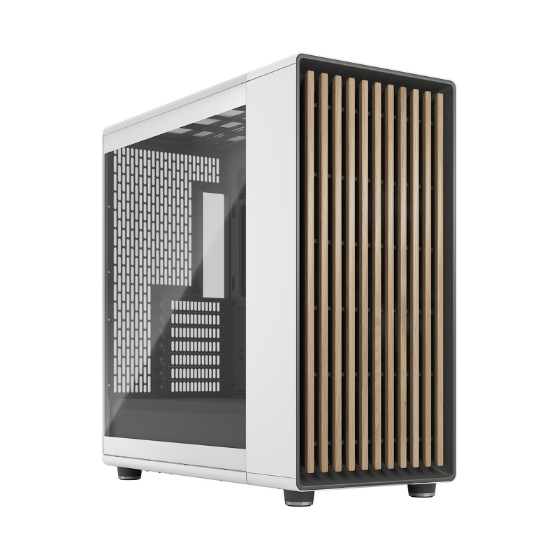 Product Image for Fractal Design North XL / Chalk TG Clear - White