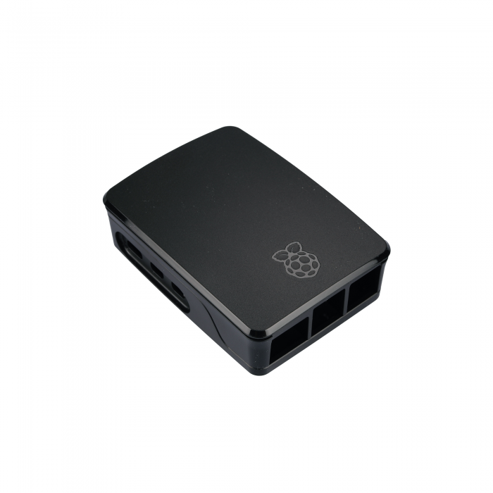 Product Image for Raspberry Pi 5 Case Black/Grey with fan
