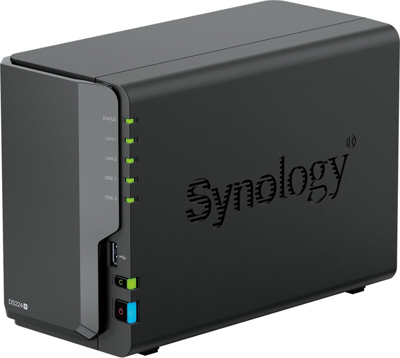 Synology DiskStation DS224+ - 2 fack / 2.0Ghz 4-Core / 2GB DDR4