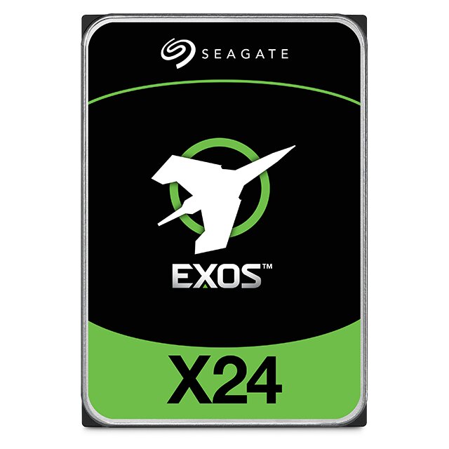 Läs mer om Seagate Exos X24 24TB / 512MB / 7200 RPM / ST24000NM002H
