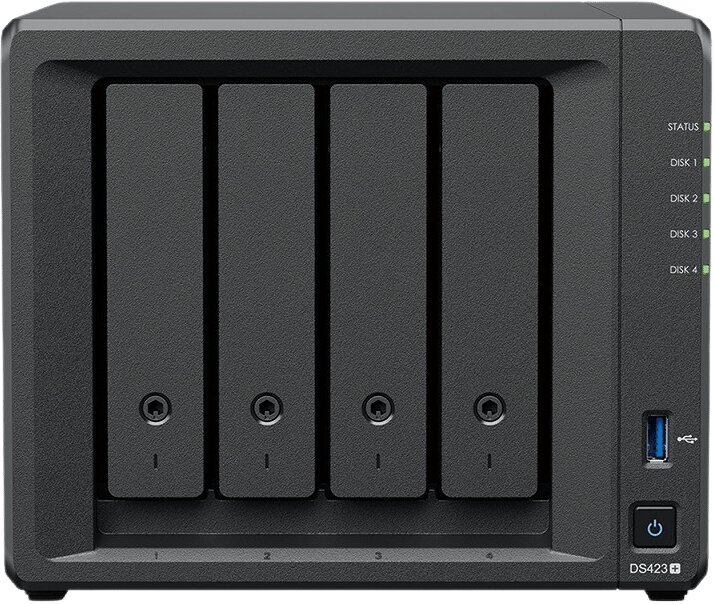 Synology DiskStation DS423+ - 4 fack / 2.0Ghz 4-Core / 2GB DDR4