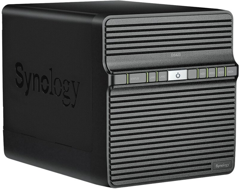Läs mer om Synology DiskStation DS423 - 4 fack / 1.7Ghz 4-Core / 2GB DDR4