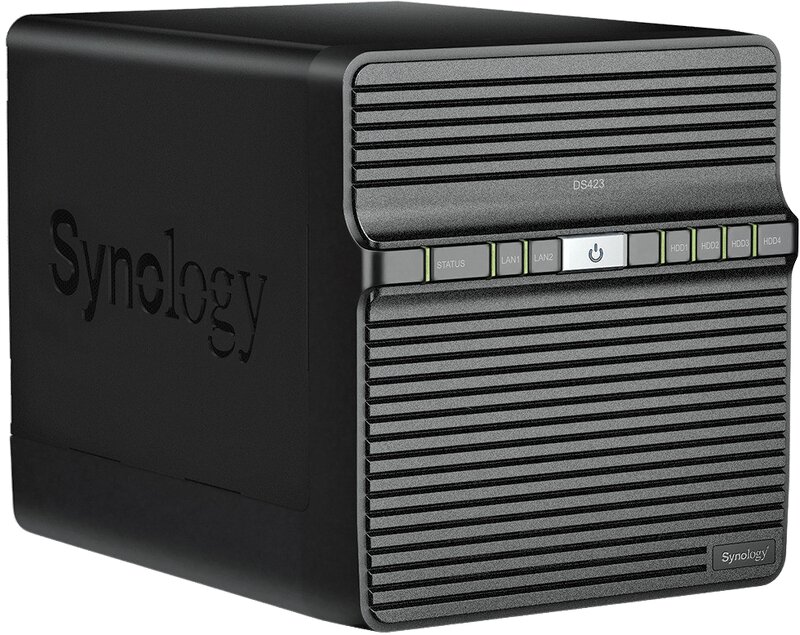 Synology DiskStation DS423 - 4 fack / 1.7Ghz 4-Core / 2GB DDR4