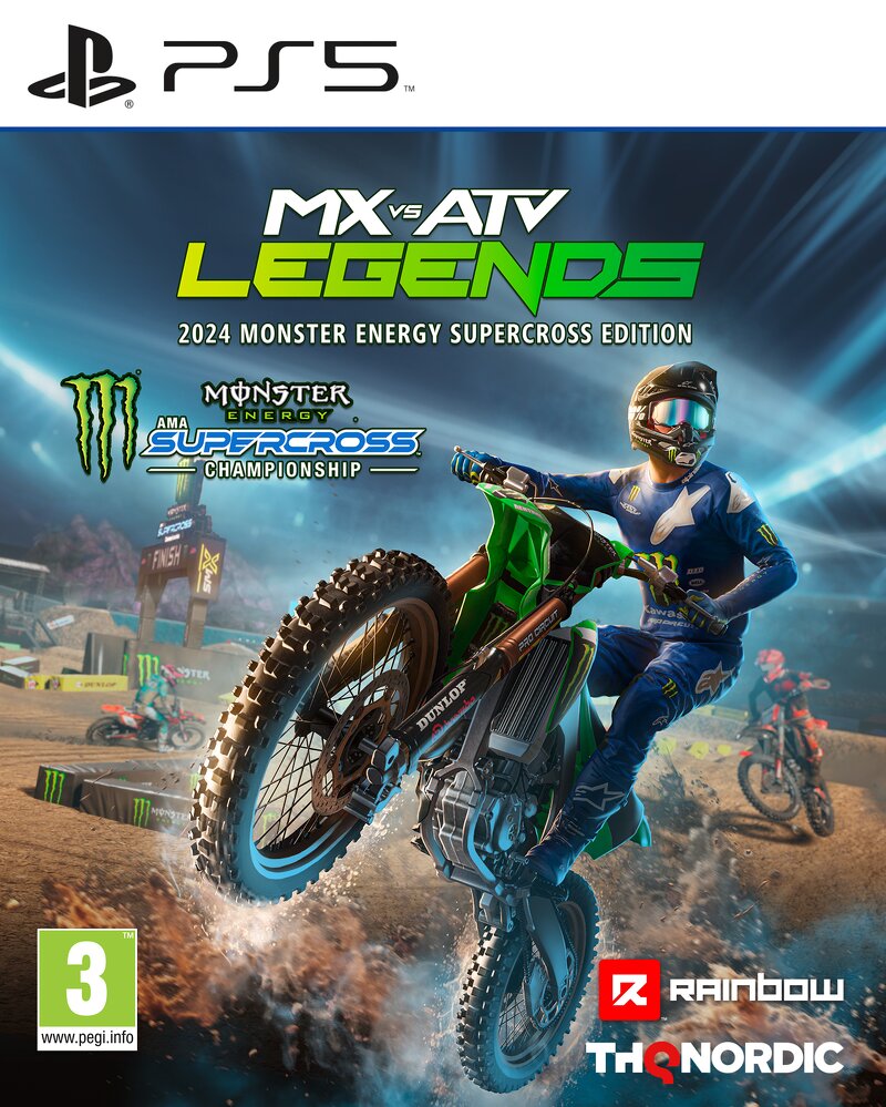 Läs mer om MX vs ATV Legends - 2024 Monster Energy Supercross Edition (PS5)