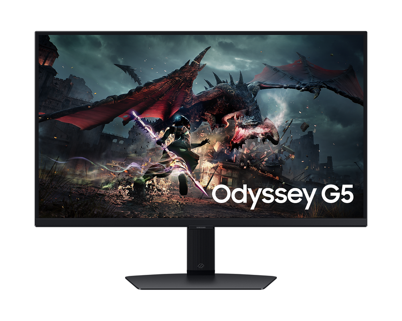 Product Image for Samsung Odyssey G5 S27G50 / 27" / IPS / 2560x1440 / 165 Hz / HDR400 / 1ms / HDMI,DP / FreeSync