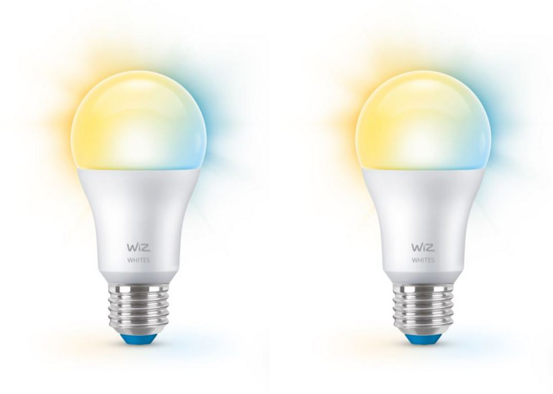 Product Image for WiZ Wi-Fi Warm white 60W A60 E27 x2