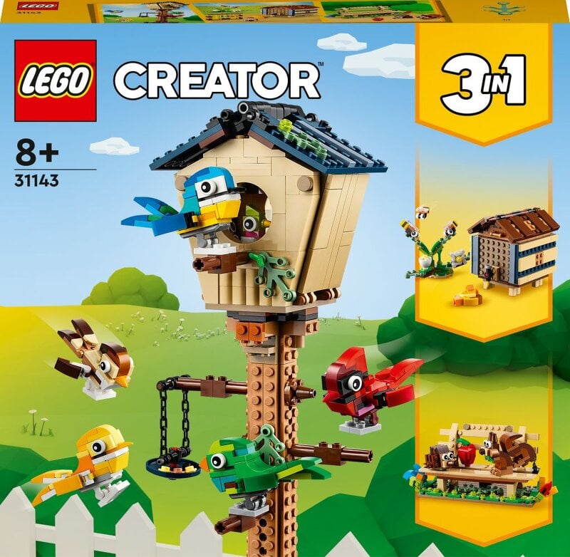 Läs mer om LEGO Creator Fågelholk 31143