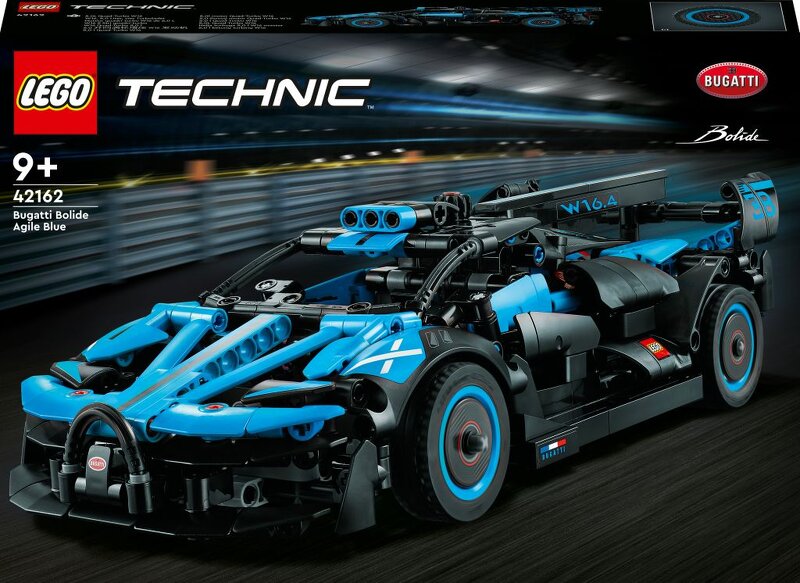 Läs mer om LEGO Technic Bugatti Bolide Agile Blue 42162