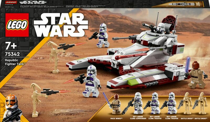 Läs mer om LEGO Star Wars Republic Fighter Tank 75342