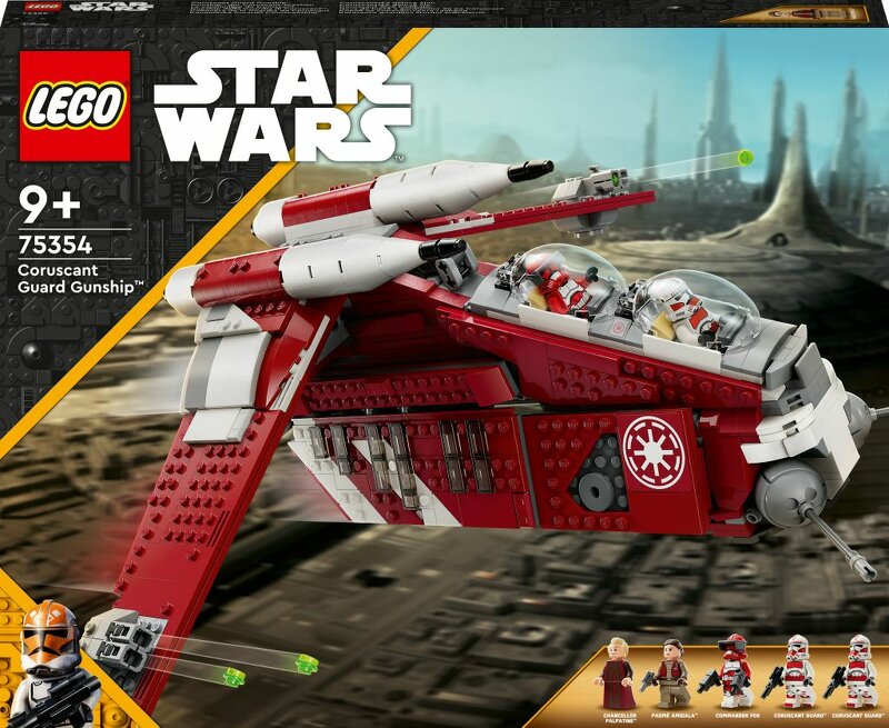 Läs mer om LEGO Star Wars Coruscant Guard Gunship 75354