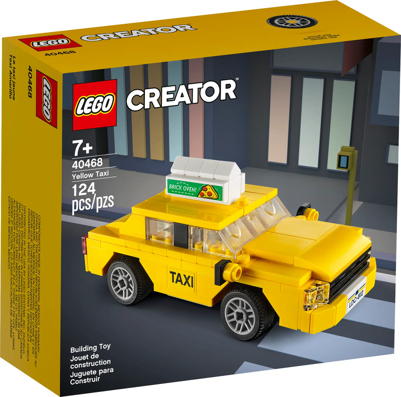 Product Image for LEGO Creator Yellow Taxi 40468