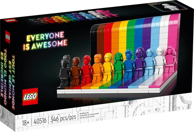 LEGO Icons Everyone Is Awesome 40516