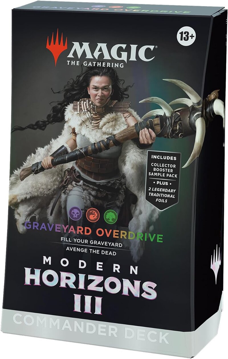 Läs mer om Magic the Gathering: Modern Horizons 3 Graveyard Overdrive Commander Deck