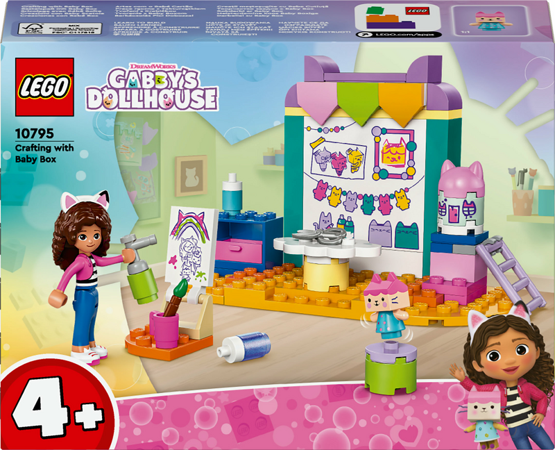 Product Image for LEGO Gabbys Dollhouse Pyssel med Lill-boxen 10795