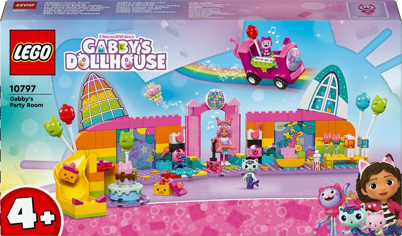 LEGO Gabby’s Dollhouse Gabbys partyrum 10797