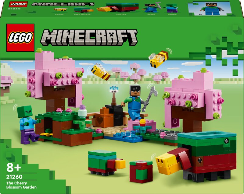 LEGO Minecraft Körsbärsträdgården 21260