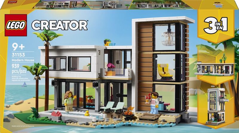 Läs mer om LEGO Creator Modernt hus 31153