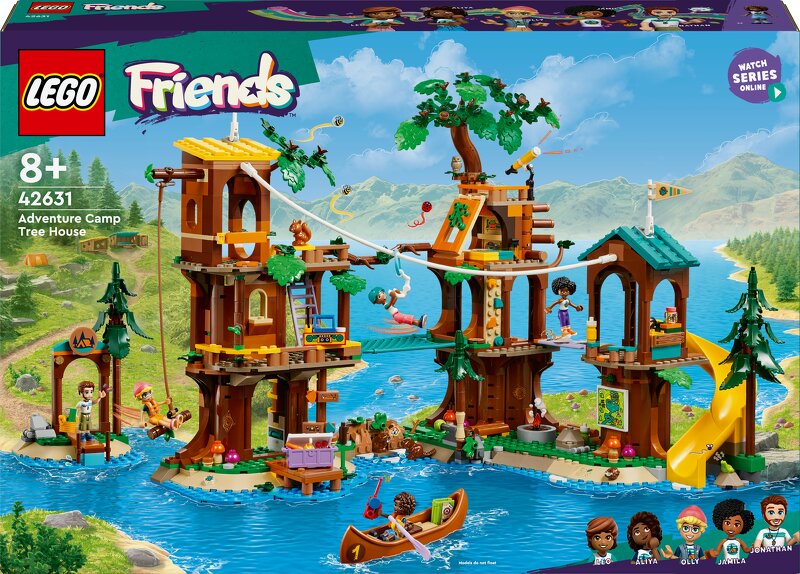 LEGO Friends Äventyrsläger – trädkoja 42631