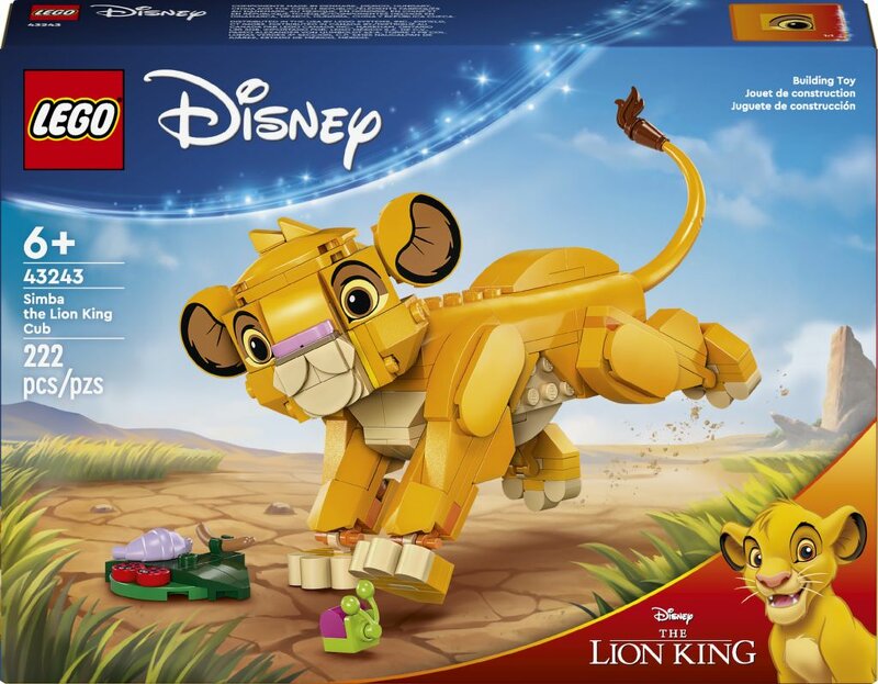 Läs mer om LEGO Disney Lejonungen Simba 43243