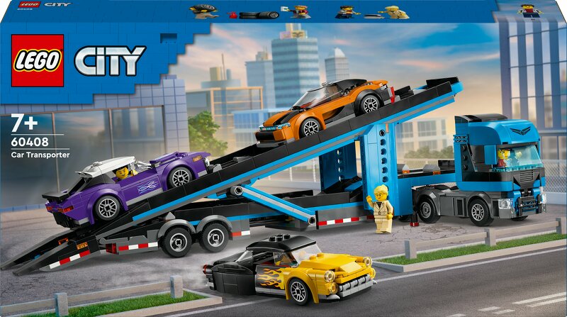 LEGO City Biltransport med sportbilar 60408