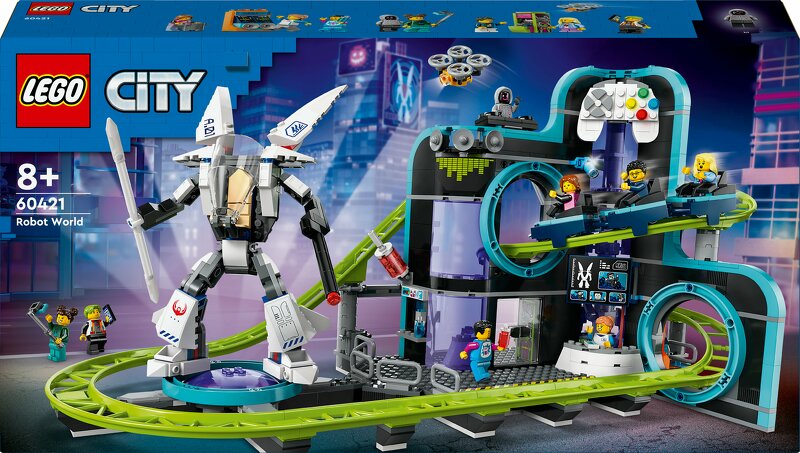 LEGO City Robot World bergochdalbanepark 60421
