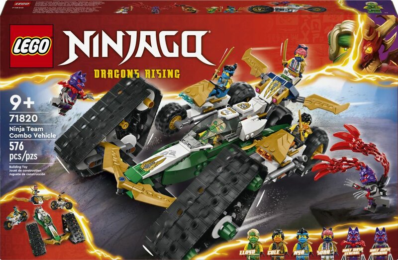 Läs mer om LEGO Ninjago Ninjornas kombofordon 71820