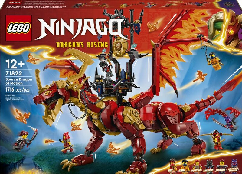 LEGO Ninjago Rörelsens källdrake 71822