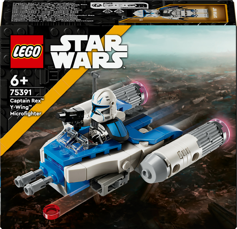Product Image for LEGO Star Wars Captain Rex Y-Wing Microfighter 75391