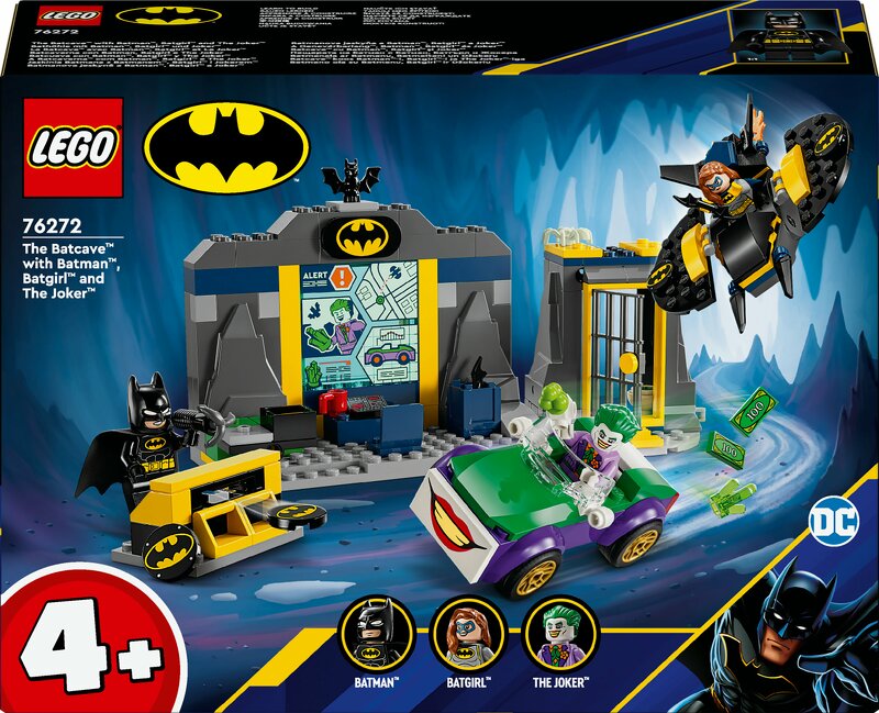 LEGO Super Heroes Batgrottan med Batman Batgirl och Jokern 76272
