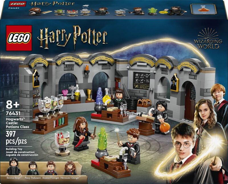Läs mer om LEGO Harry Potter Hogwarts slott: lektion i trolldryckskonst 76431