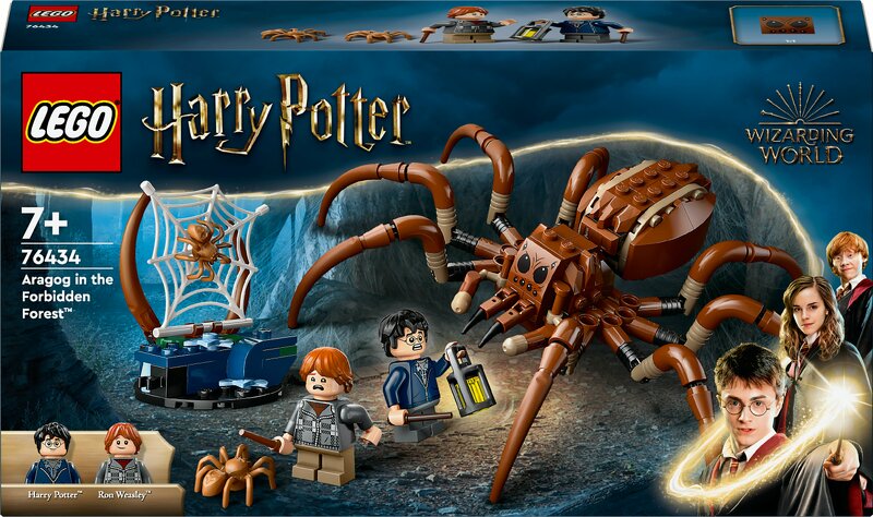 Läs mer om LEGO Harry Potter Aragog i den förbjudna skogen 76434