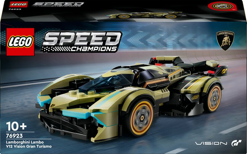 Läs mer om LEGO Speed Champions Lamborghini Lambo V12 Vision GT superbil 76923