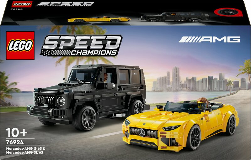 Läs mer om LEGO Speed Champions Mercedes-AMG G 63 & Mercedes-AMG SL 63 76924