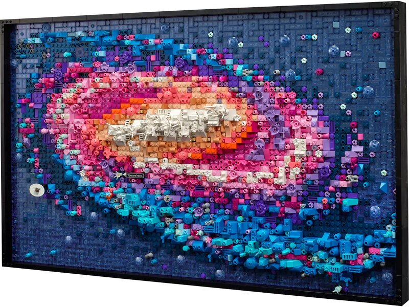 Läs mer om LEGO ART Vintergatans galax 31212