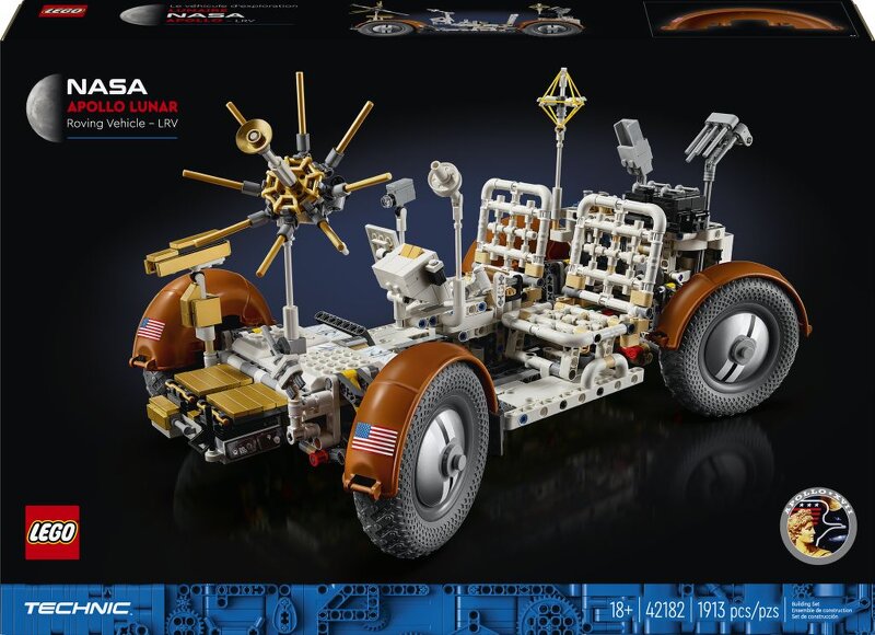Läs mer om LEGO Technic NASA Apollo Lunar Roving Vehicle – LRV 42182