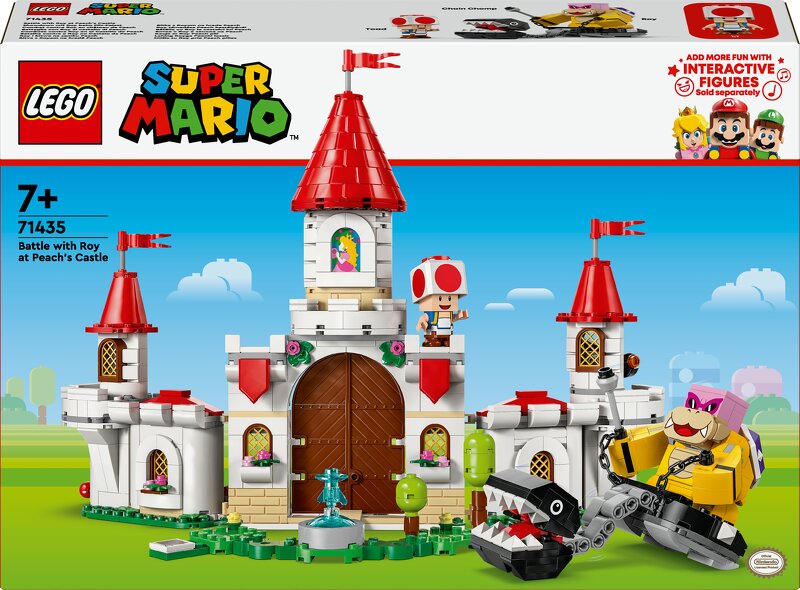 Läs mer om LEGO Super Mario Strid med Roy vid Peachs slott 71435