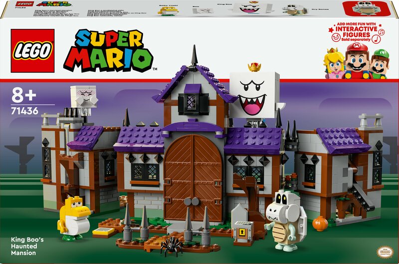 Läs mer om LEGO Super Mario King Boos hemsökta herrgård 71436