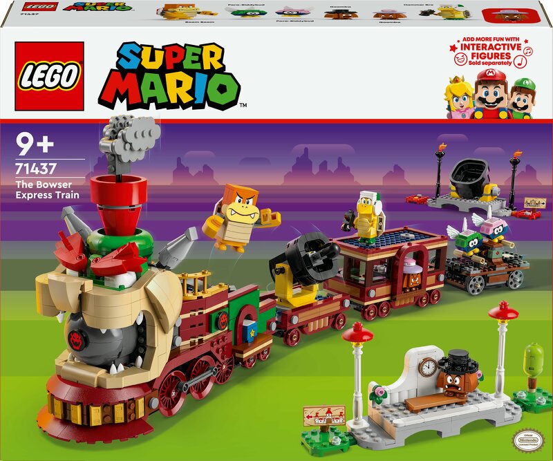 Läs mer om LEGO Super Mario Bowsers expresståg 71437