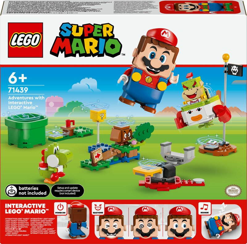 Läs mer om LEGO Super Mario Äventyr med interaktiva LEGO Mario 71439