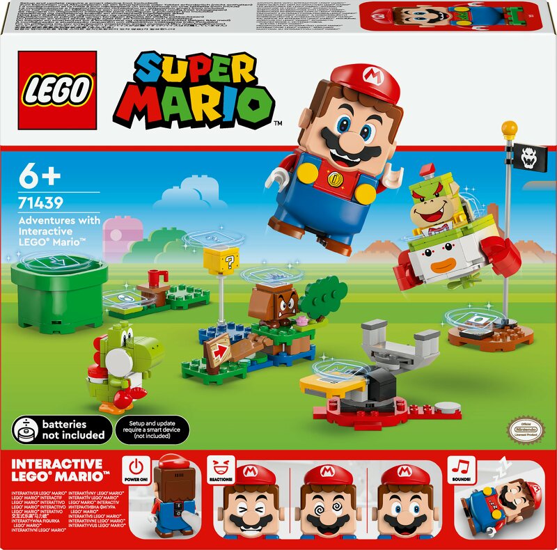 LEGO Super Mario Äventyr med interaktiva LEGO Mario 71439