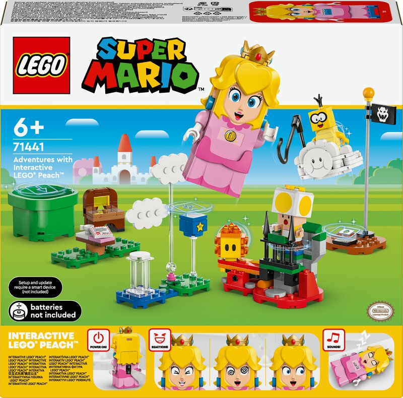 LEGO Super Mario Äventyr med interaktiva LEGO Peach 71441