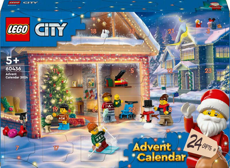 Läs mer om LEGO City Adventskalender 2024 60436
