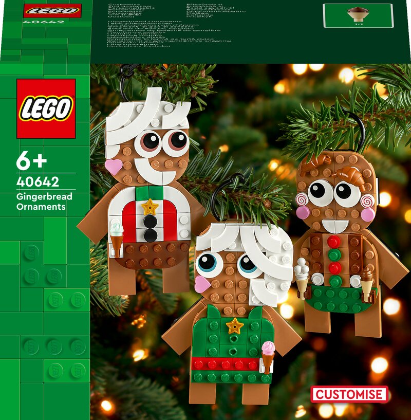 LEGO Iconic Julpynt med pepparkakor 40642