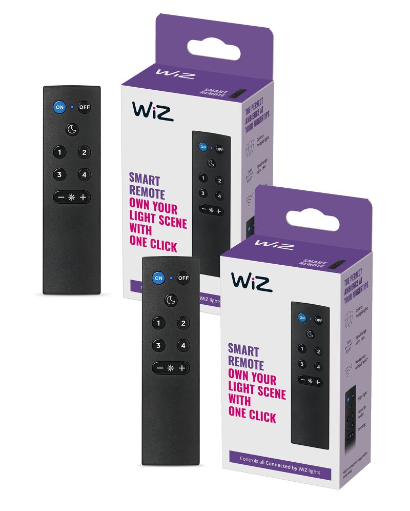 WiZ Remote Control w/batteries – 2 pack