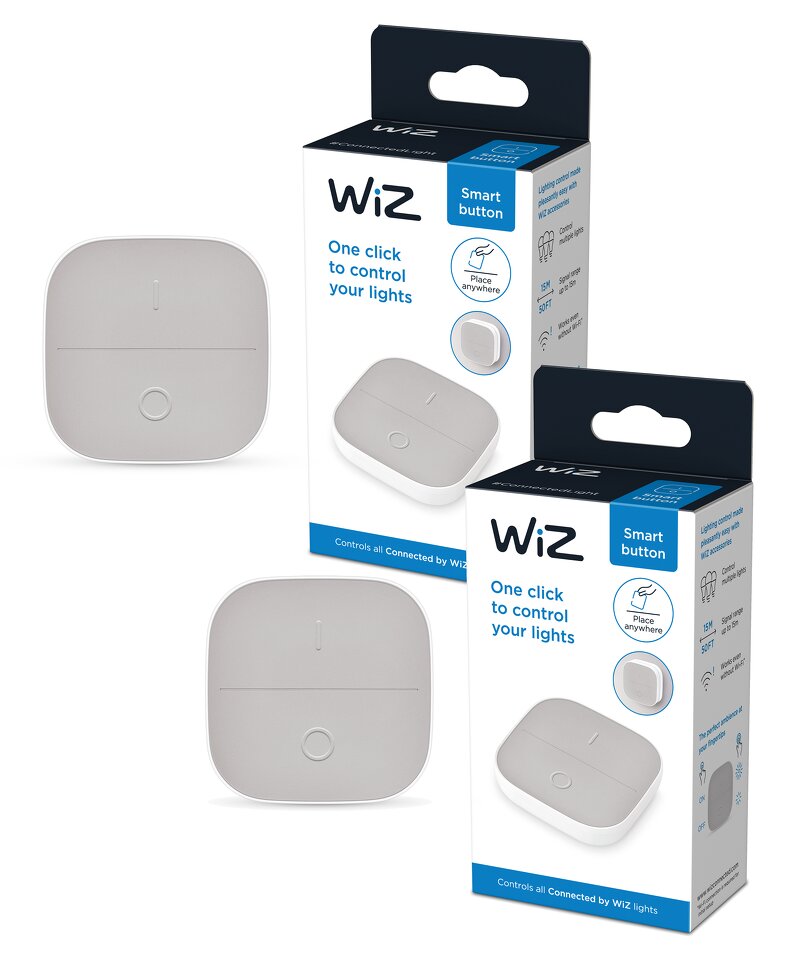 Läs mer om WiZ Portable button EU - 2 pack