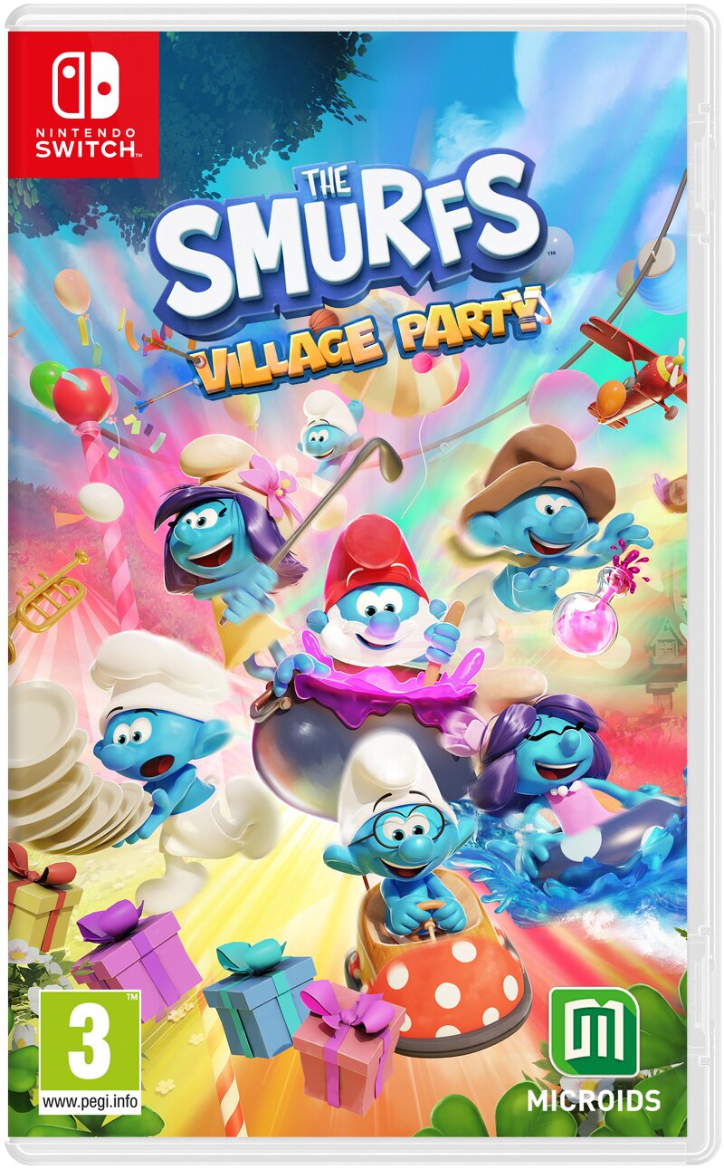 Microids The Smurfs: Village Party (Switch)