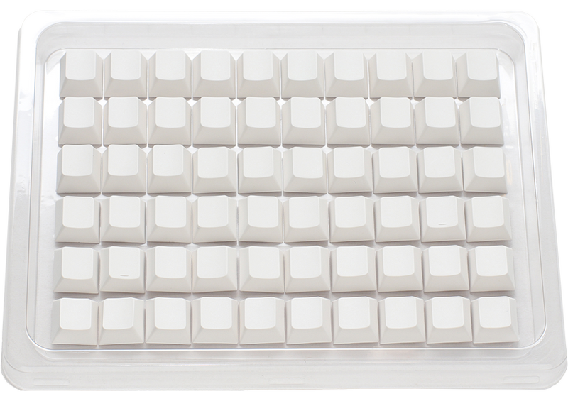 Product Image for Ducky Blank 132 Keycap Set / MDA Profile / PBT - White