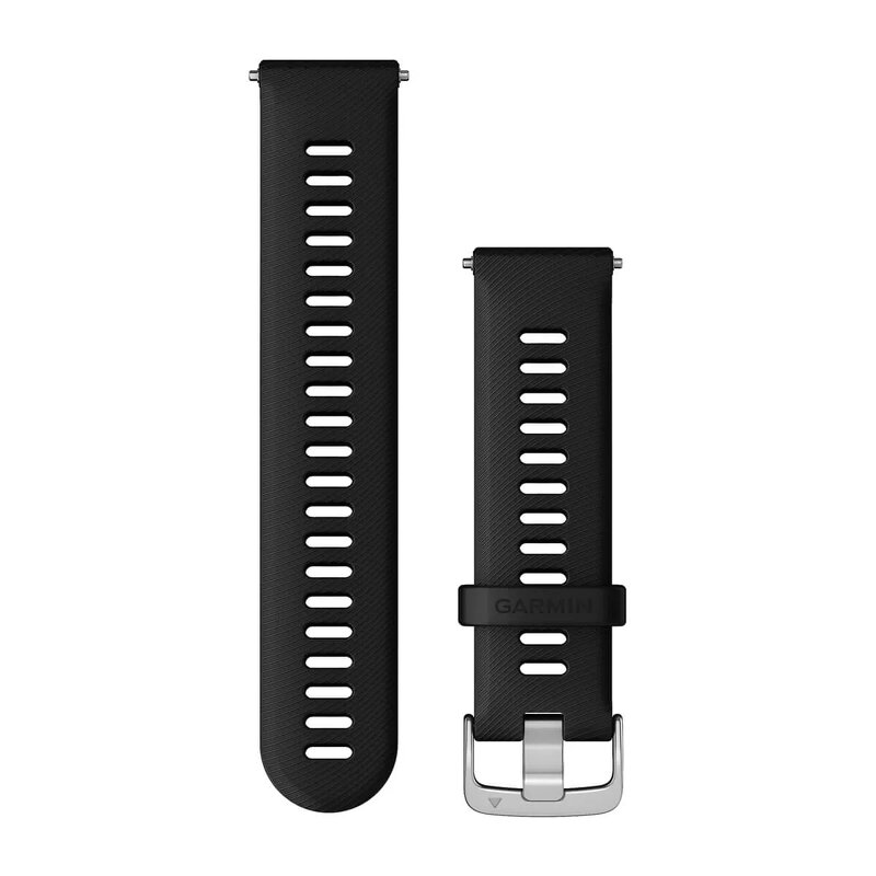 Garmin Forerunner 255 Silikonband (22mm) – Svart
