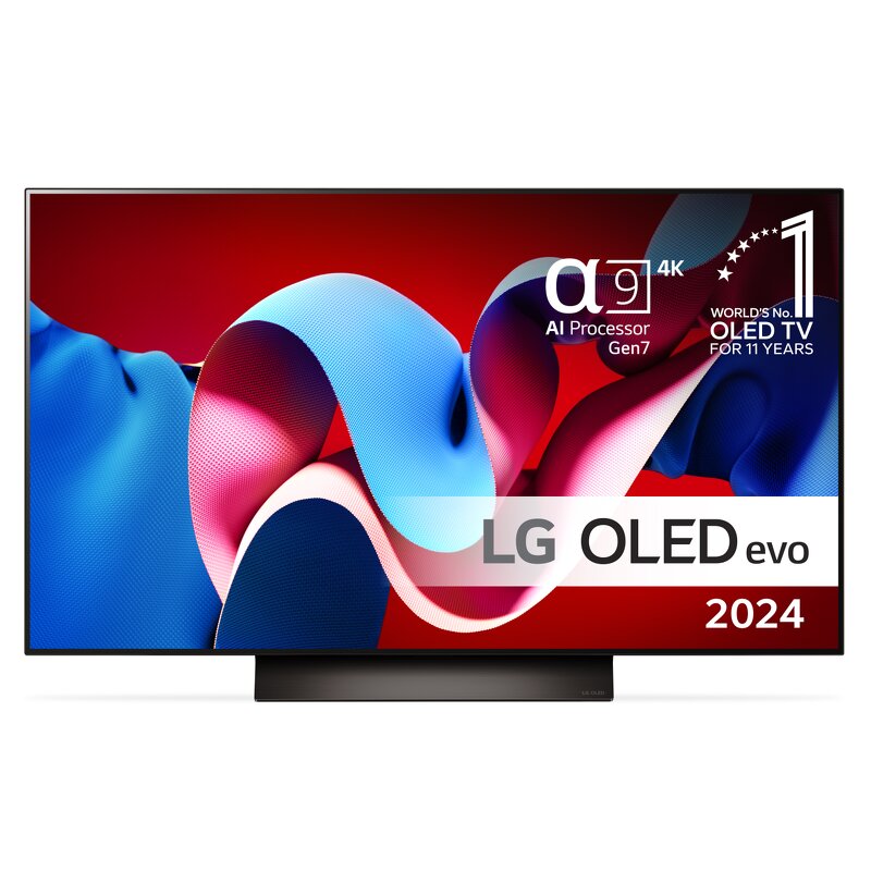 LG 48″ OLED48C44LA / 4K / OLED evo / 144 Hz / webOS 24
