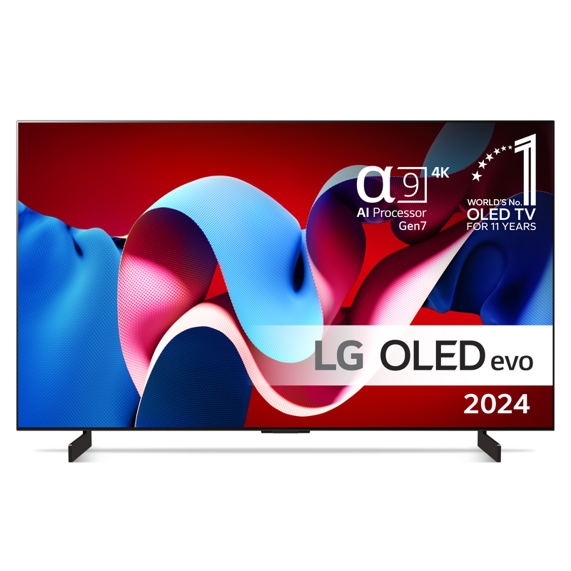 Product Image for LG 42" OLED42C44LA / 4K / OLED evo / 144 Hz / webOS 24